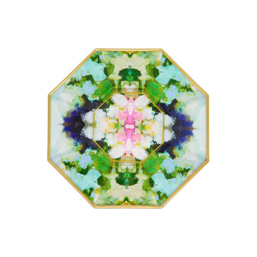 Nantucket Bloom Laura Park Glass Trinket Dish