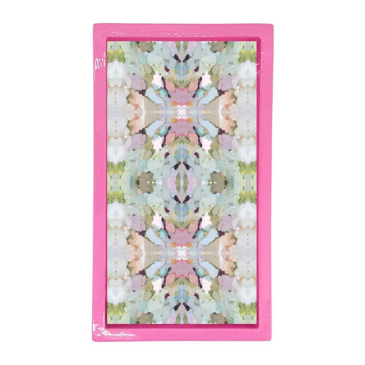 Laura Park Hot Pink Bamboo Guest Towel Holder