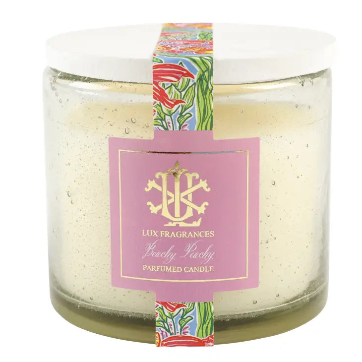 Lux Beachy Peachy Sangria Candle 13.5oz. - Bloom and Petal