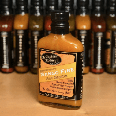 Bellbuckle Rubs Captain Rodney's Private Reserve - Mango Fire Hot Sauce