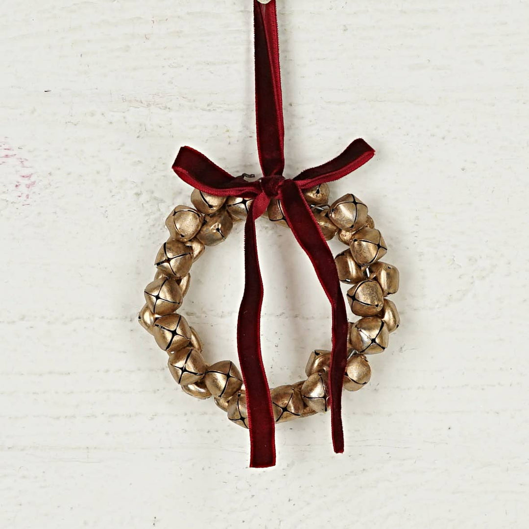 3.75in Jingle Bell Wreath Ornament