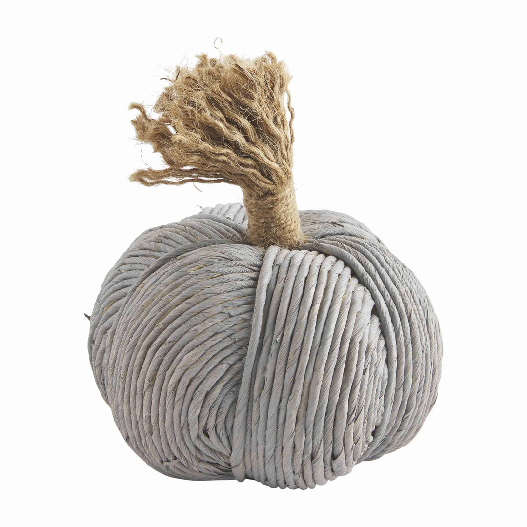 Medium Corn Husk Rope Pumpkin