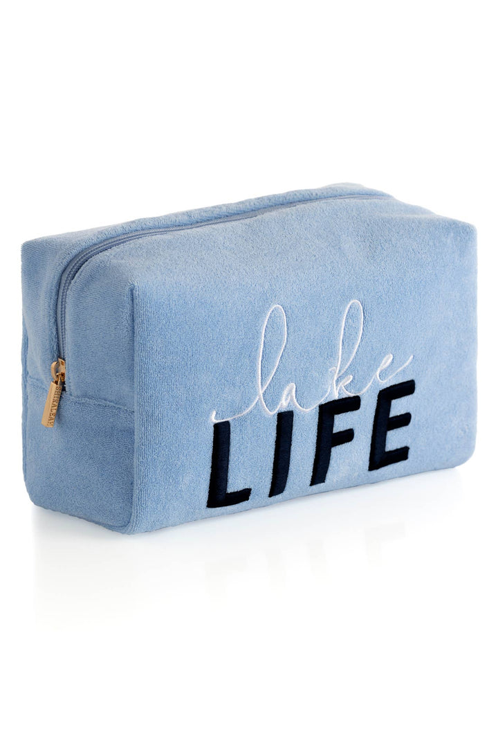 Sol Lake Life Zip Pouch, Sky