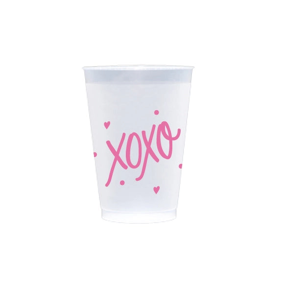 XOXO Frosted Cups- 2 Colors Available - Bloom and Petal