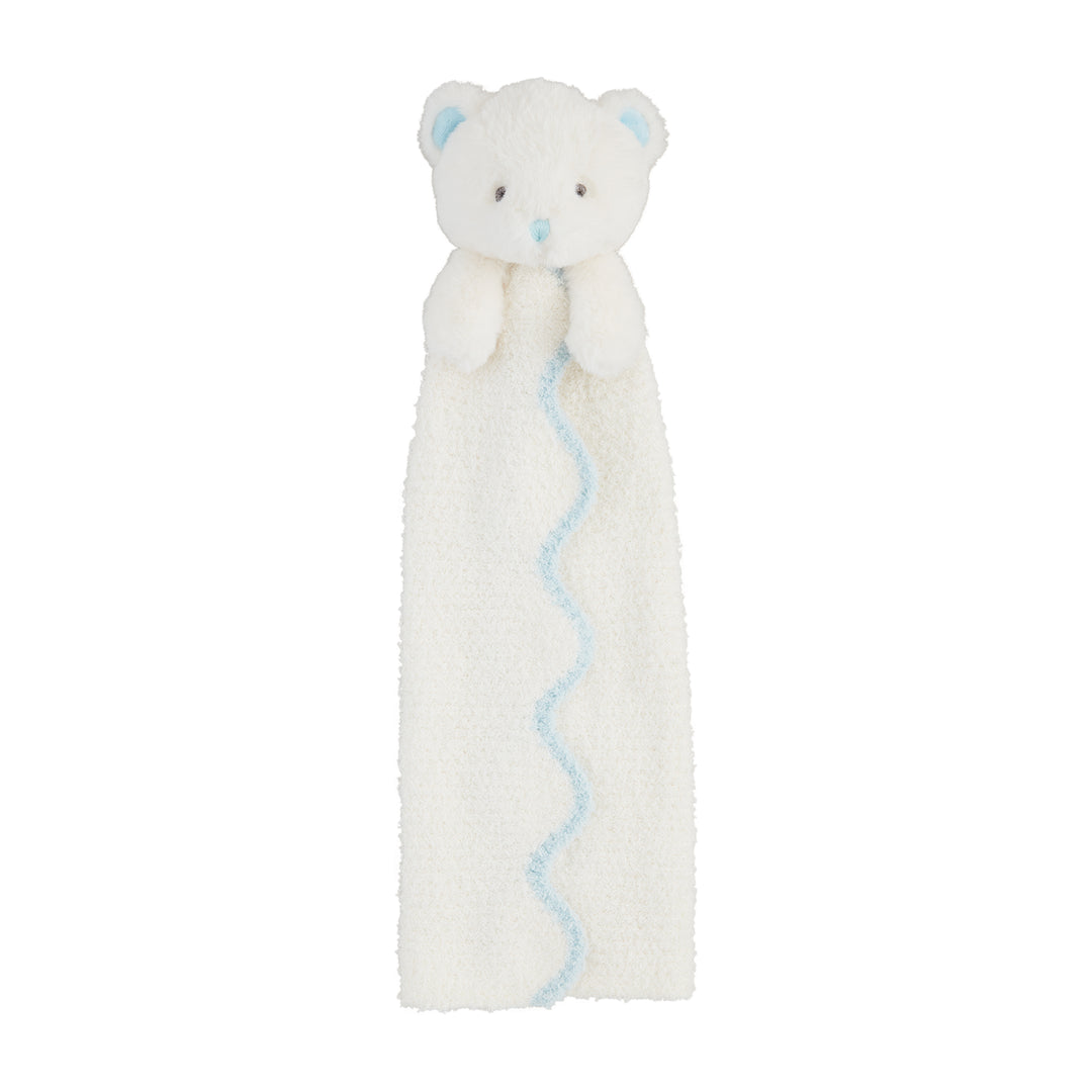 Blue Scallop Bear Musical Cuddle Pal - Bloom and Petal