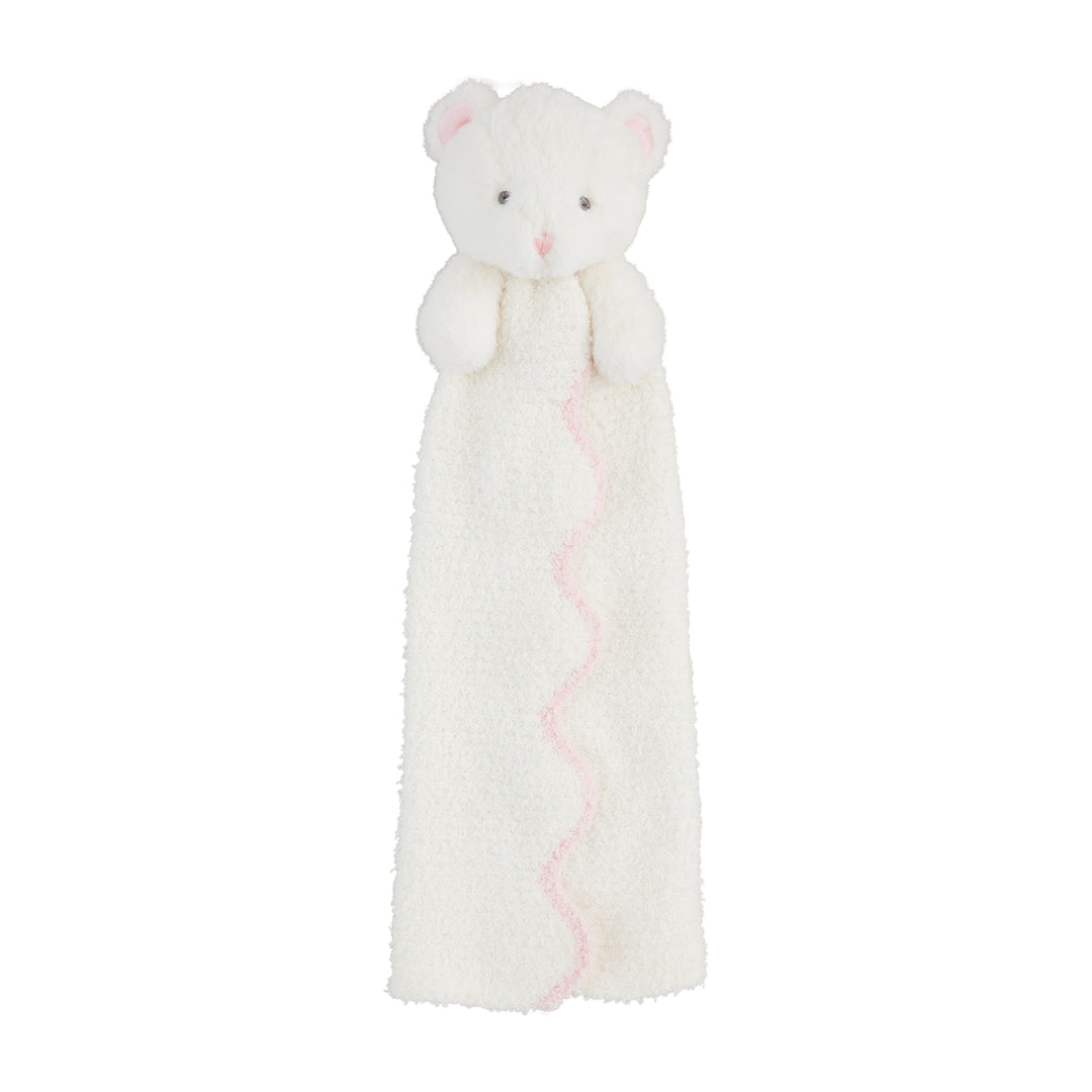 Pink Scallop Bear Musical Cuddle Pal - Bloom and Petal