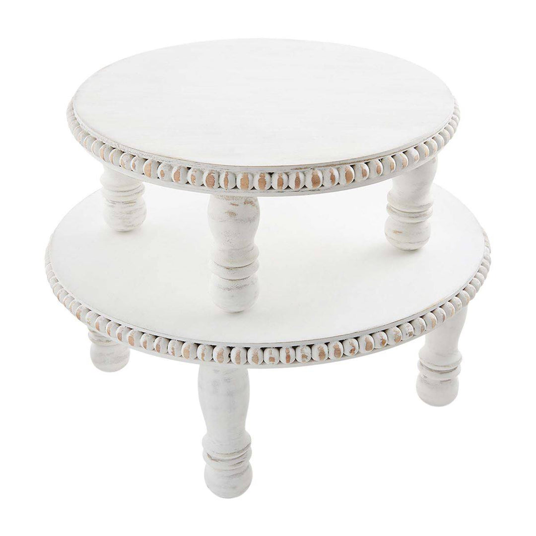 Beaded Pedestal Set