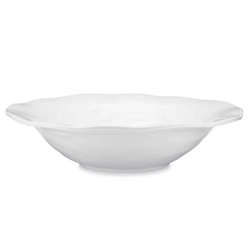 Ruffle 14" Round Shallow Serving Bowl: 14" Round