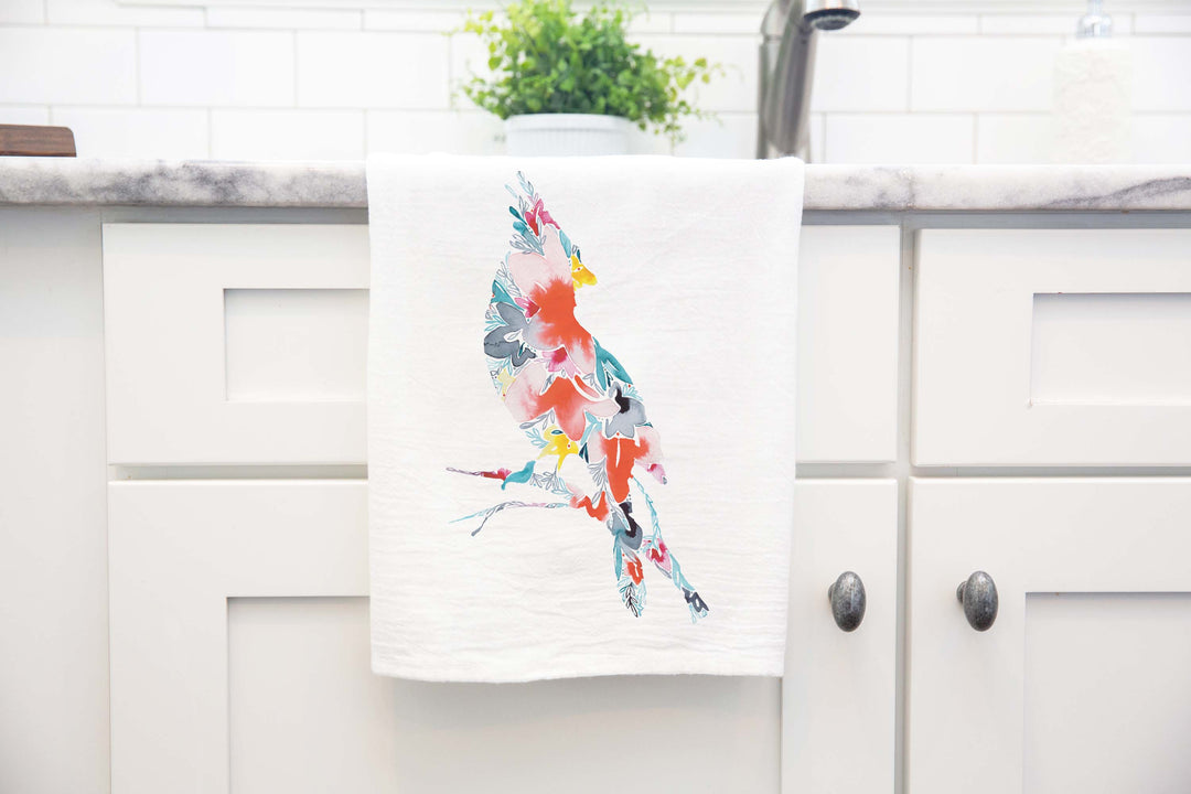 Cardinal Flour Sack Tea Towel
