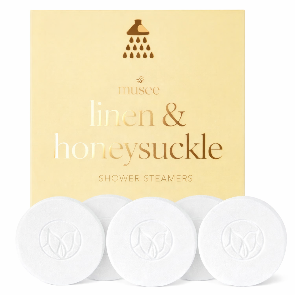 Linen & Honeysuckle Shower Steamers by Musee