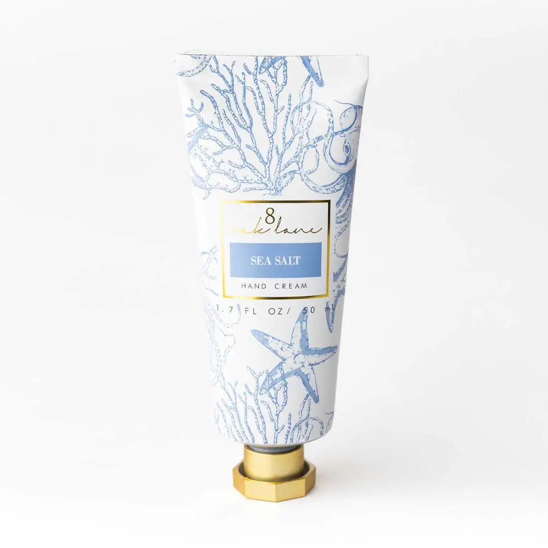 Sea Salt 50ml Travel Hand Cream, Coastal Print