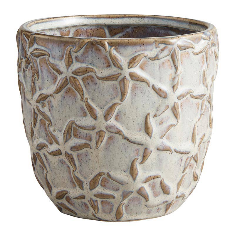 Medium Starfish Embossed Pot