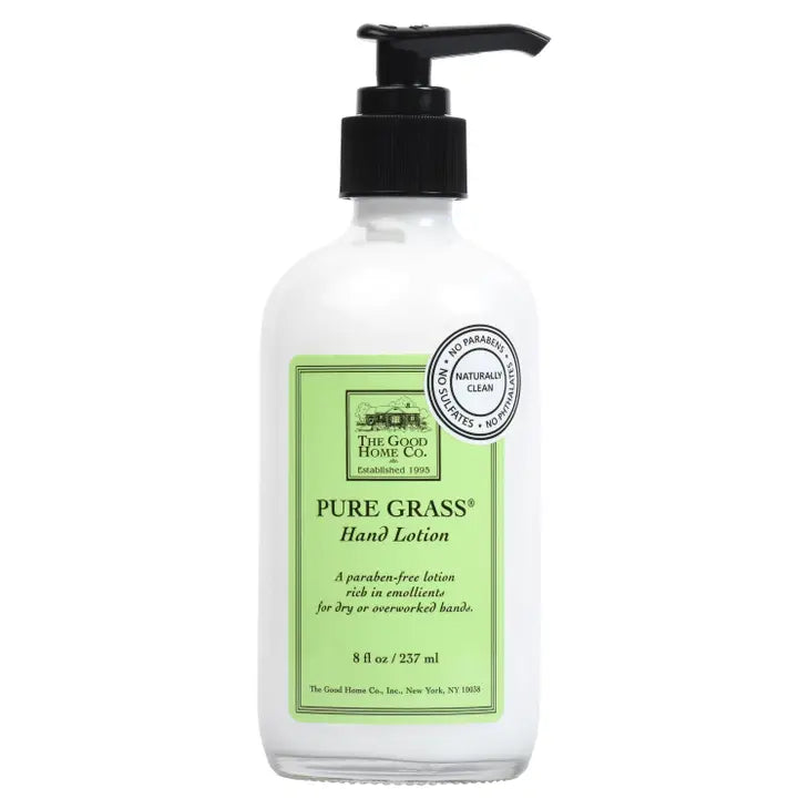 The Good Home Hand Lotion- Pure Grass - Bloom and Petal