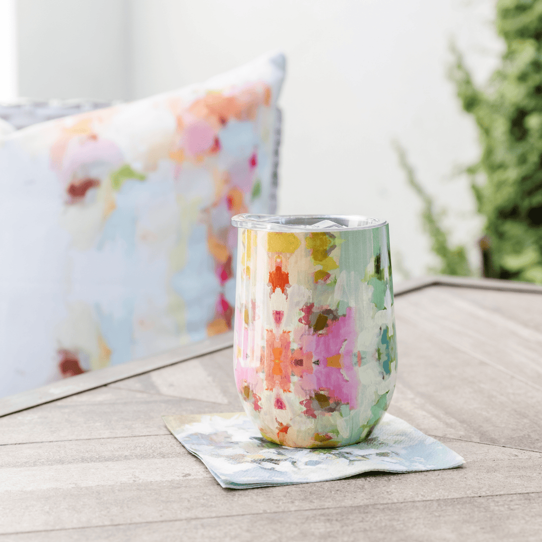 Laura Park Giverny Wine Tumbler