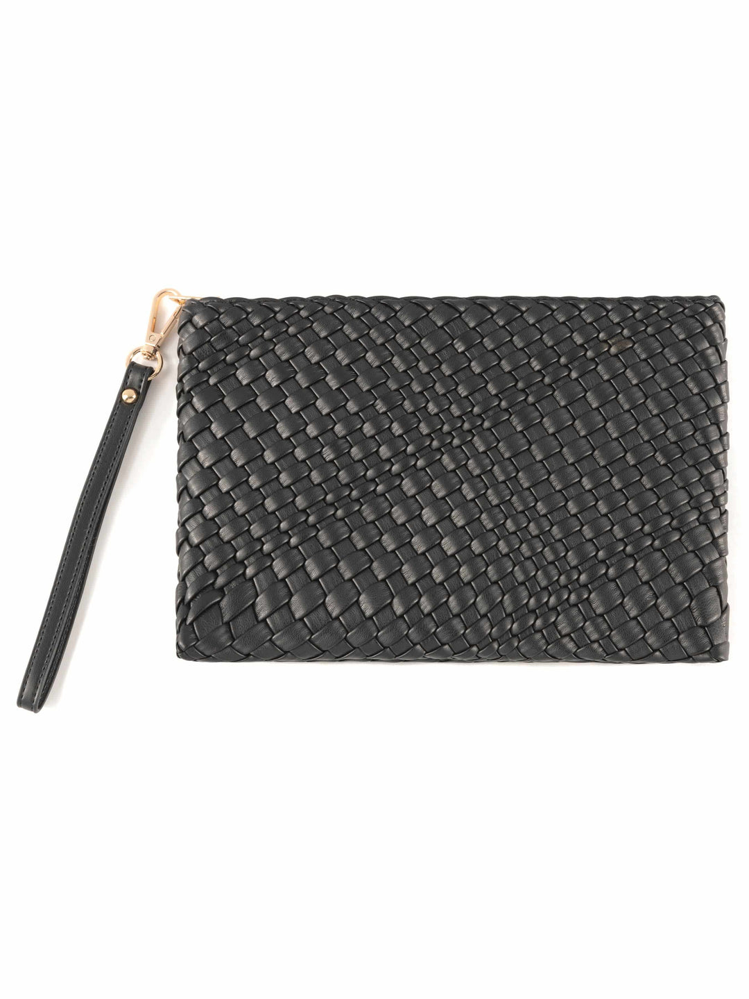 BLYTHE ZIP WRISTLET: BLACK