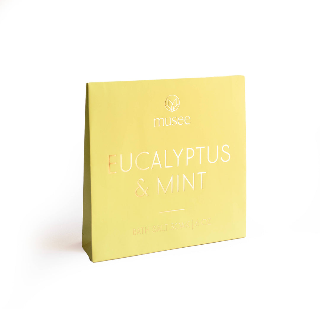 Eucalyptus & Mint Mini Bath Salt Soak by Musee Bath