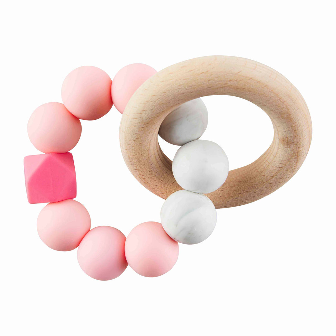 Silicone & Wood Teether