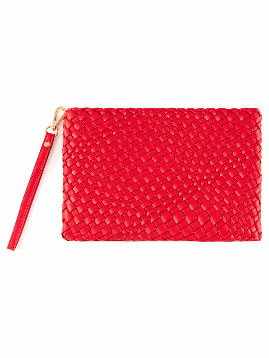 BLYTHE ZIP WRISTLET: RED