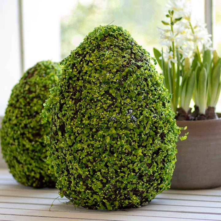 Belmont Egg Decor   Green/Brown   9.8x15