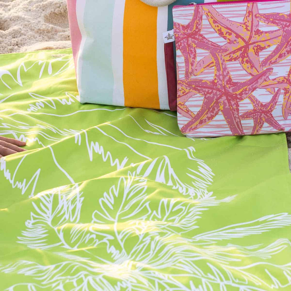 Mazu Beach Towel 34x70 - Bloom and Petal