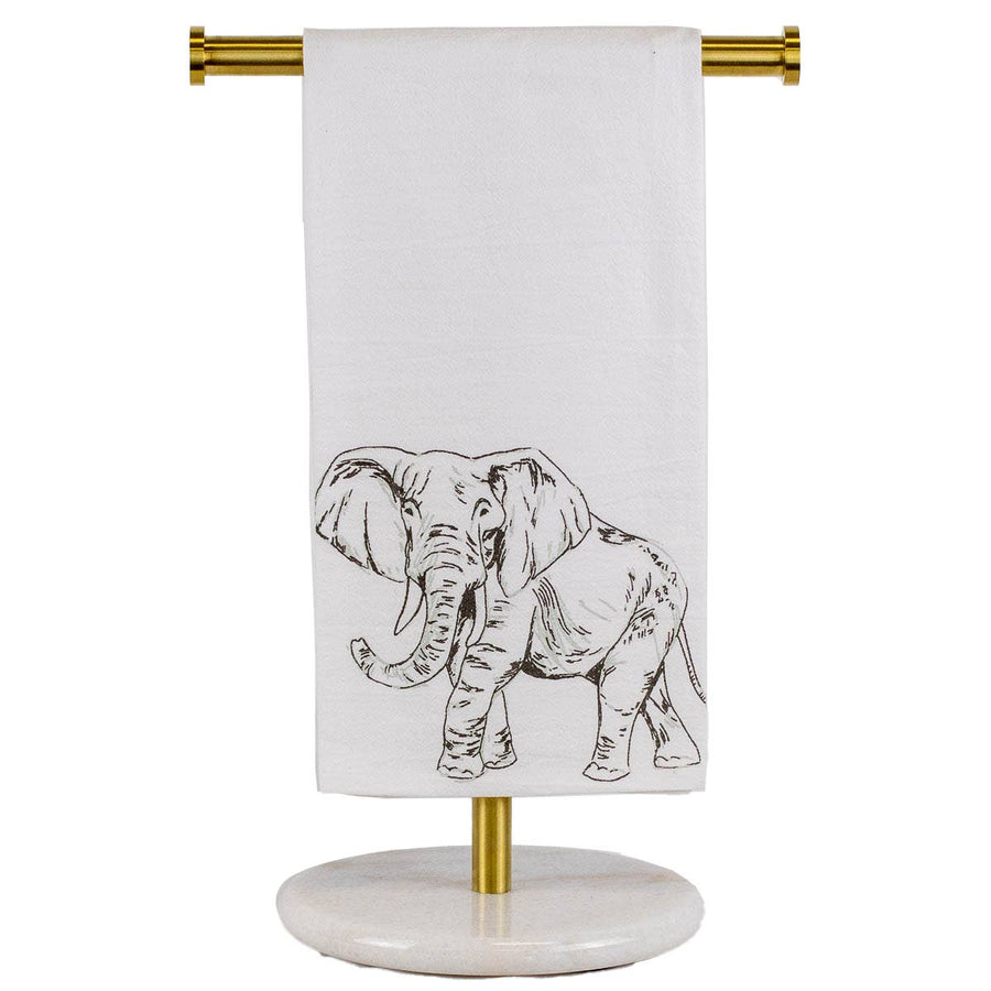 Elephant Pride Flour Sack Hand Towel  20x28 - Bloom and Petal