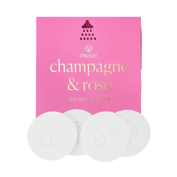 Musee Champagne & Rose Shower Steamers