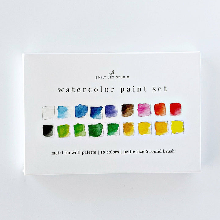 Watercolor Paint Set- Emily Lex