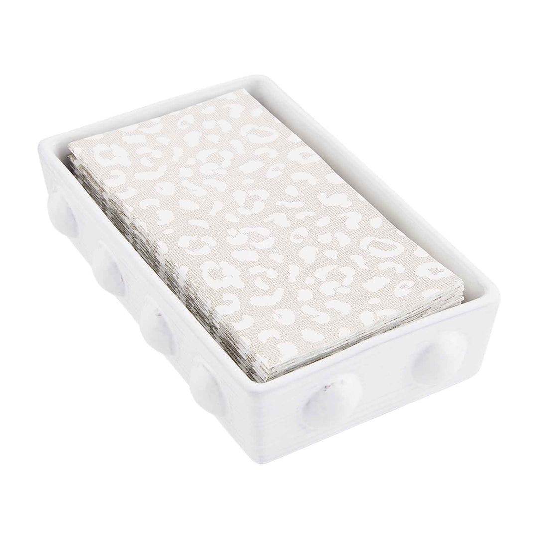 Leopard Napkin Caddy Set