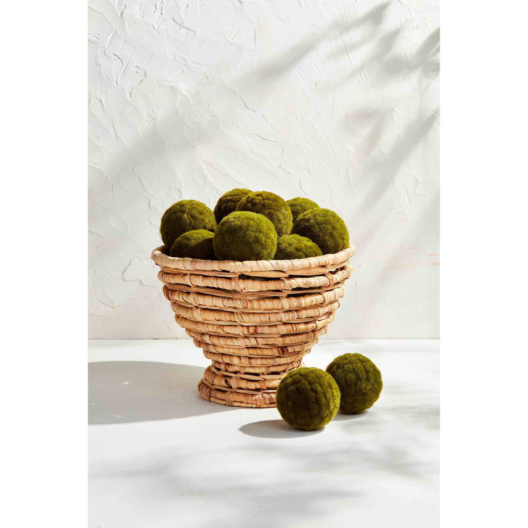 Woven Pedestal Bowl