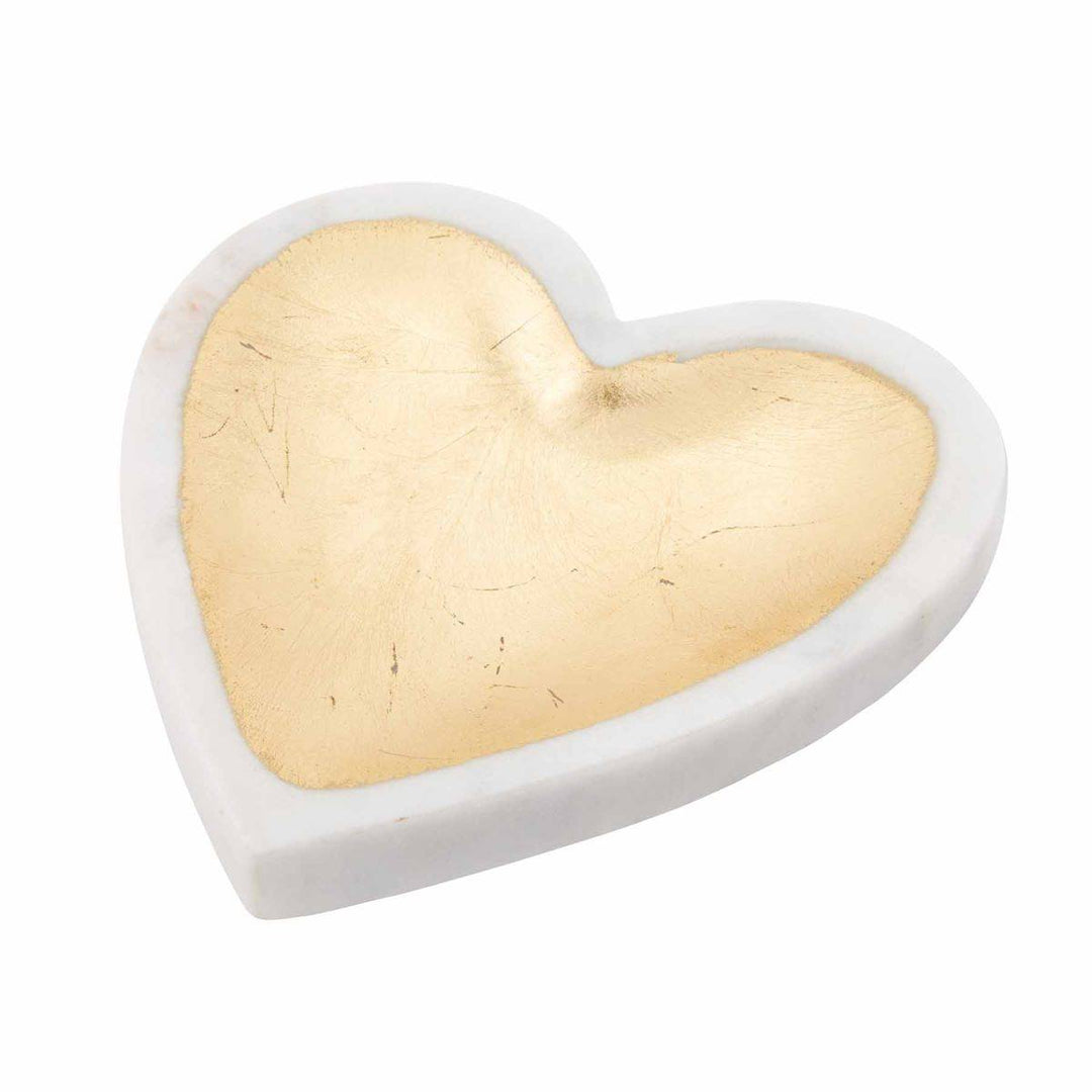 Marble Heart Trinket Trays