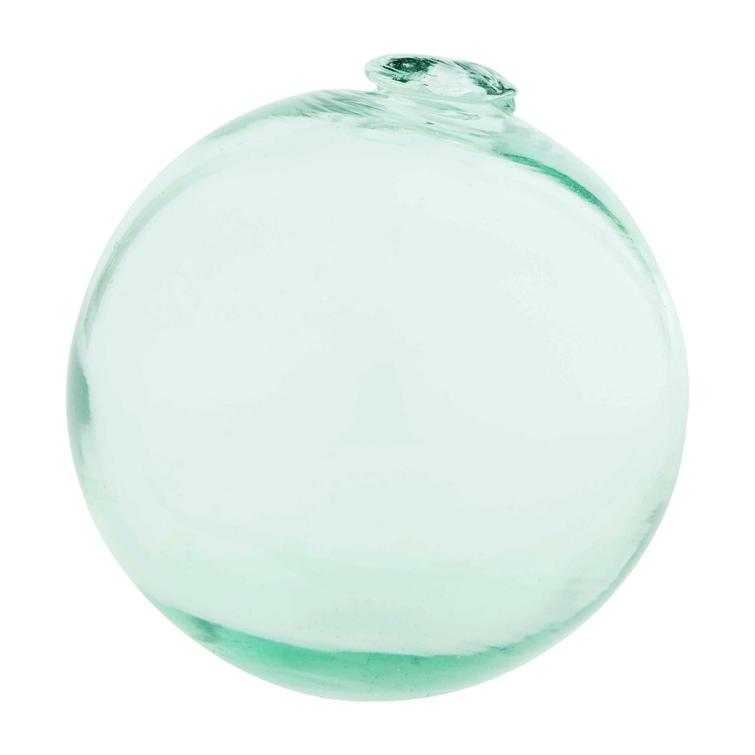 Green Glass Ball Decor