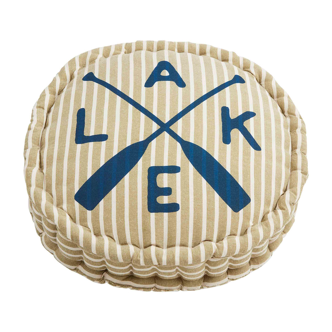 Lake Life Round Pillow