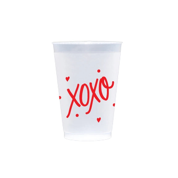 XOXO Frosted Cups- 2 Colors Available - Bloom and Petal