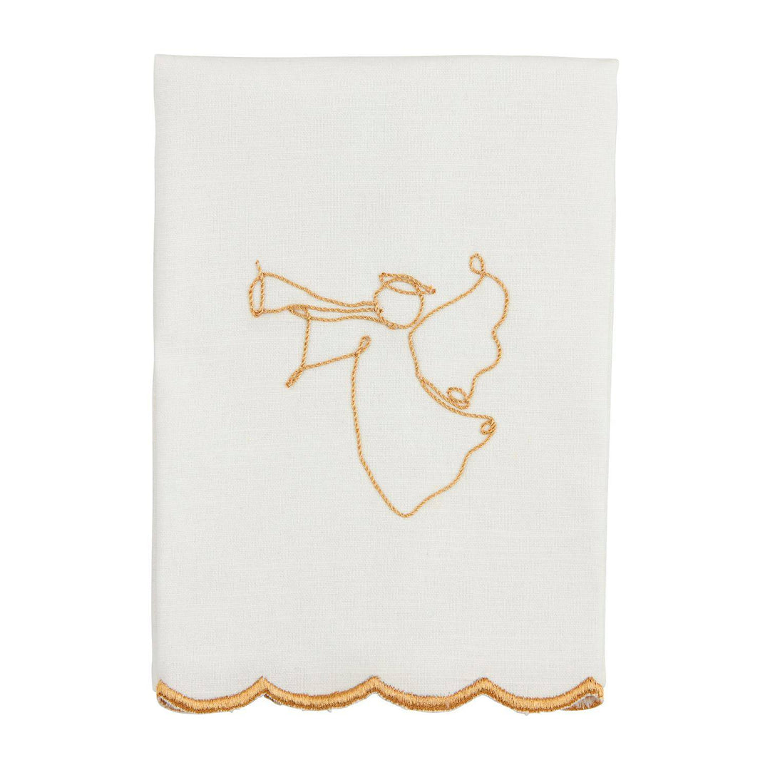 Angel Embroidery Hand Towel