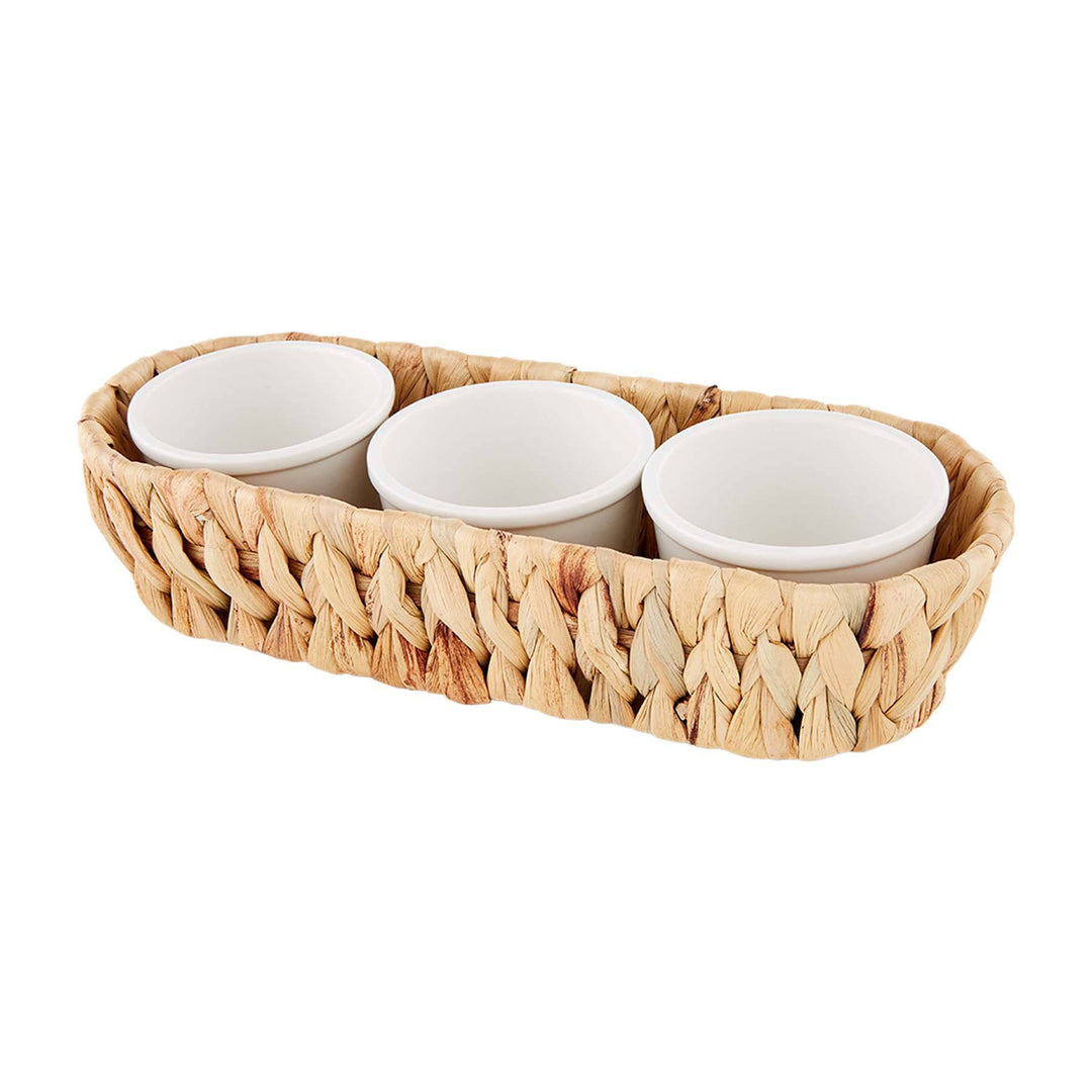 Hyacinth Dip Bowl Set