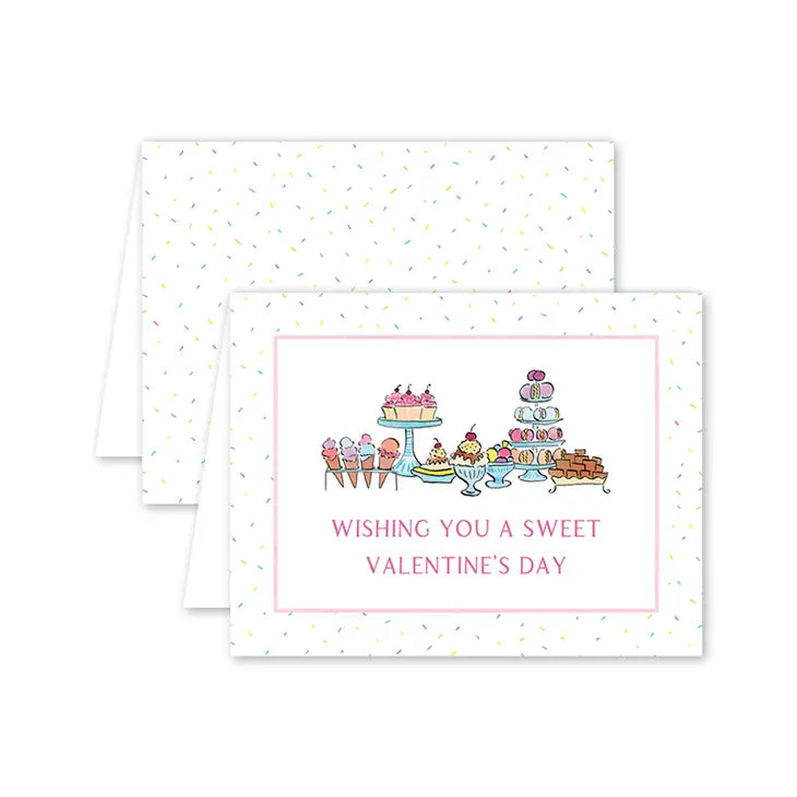 Sweet Shop Valentine Greeting Card - Bloom and Petal