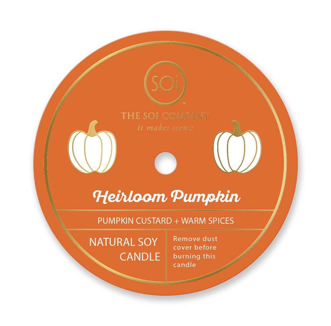 Heriloom Pumpkin  Fall 12oz  Icon Candle