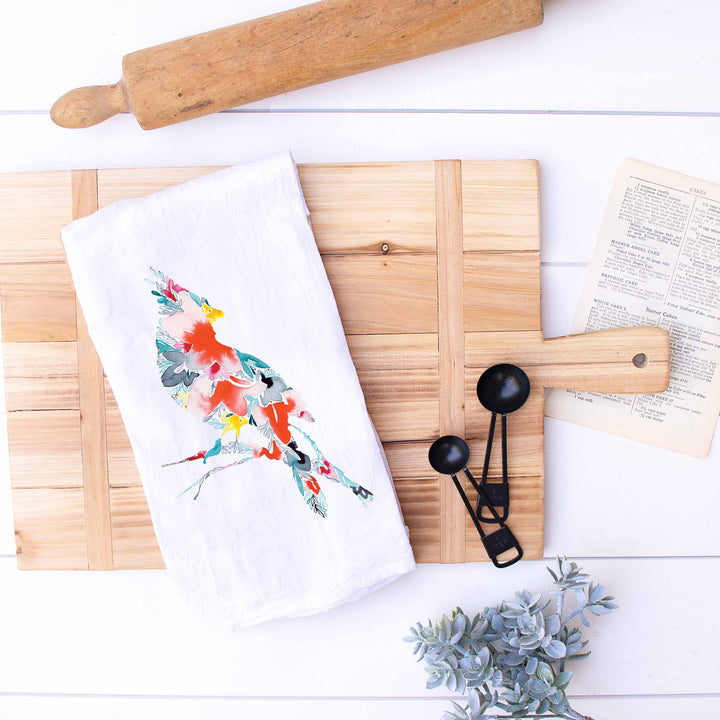 Cardinal Flour Sack Tea Towel