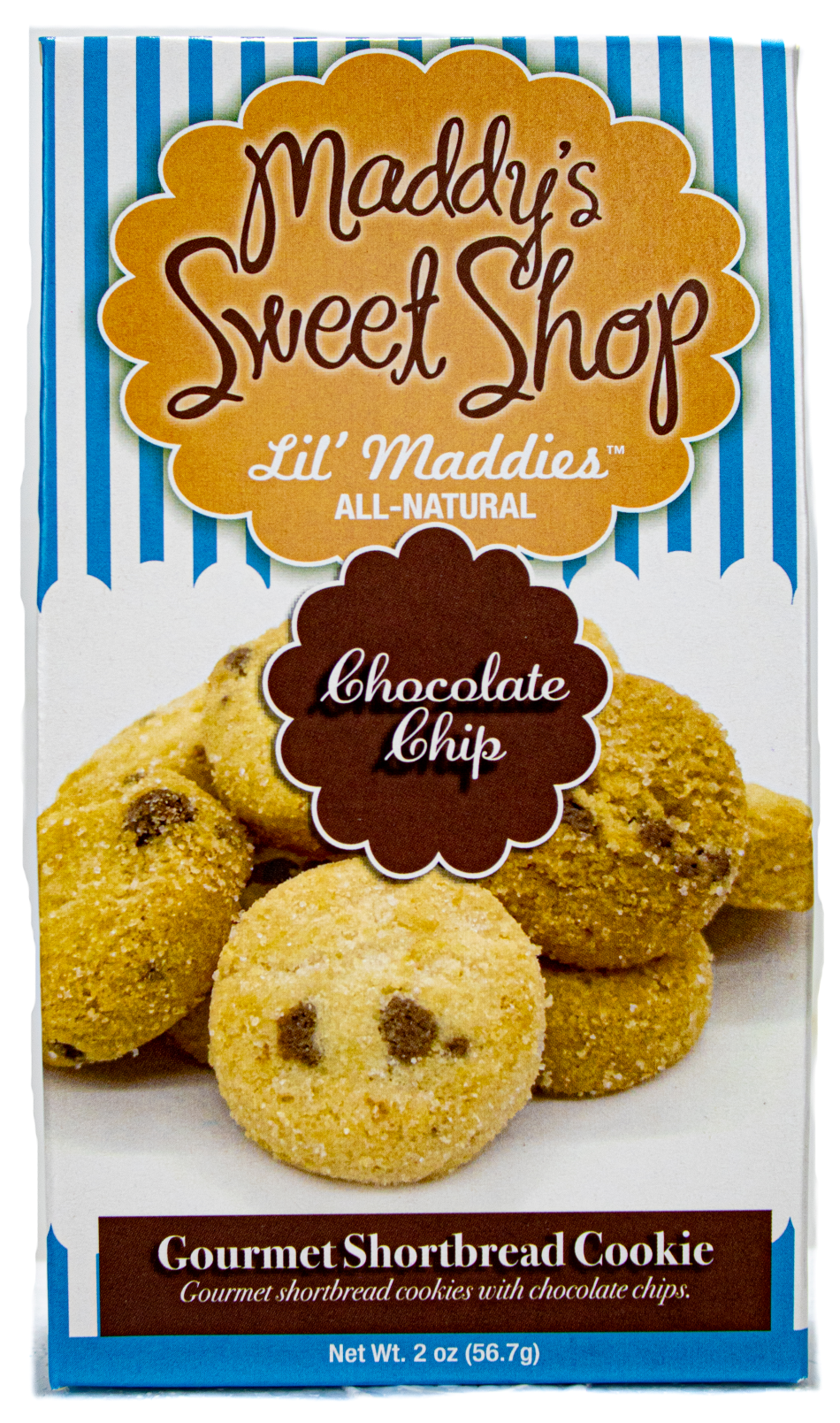 Maddy's Sweet Shop Chocolate Chip Cookies-2oz.