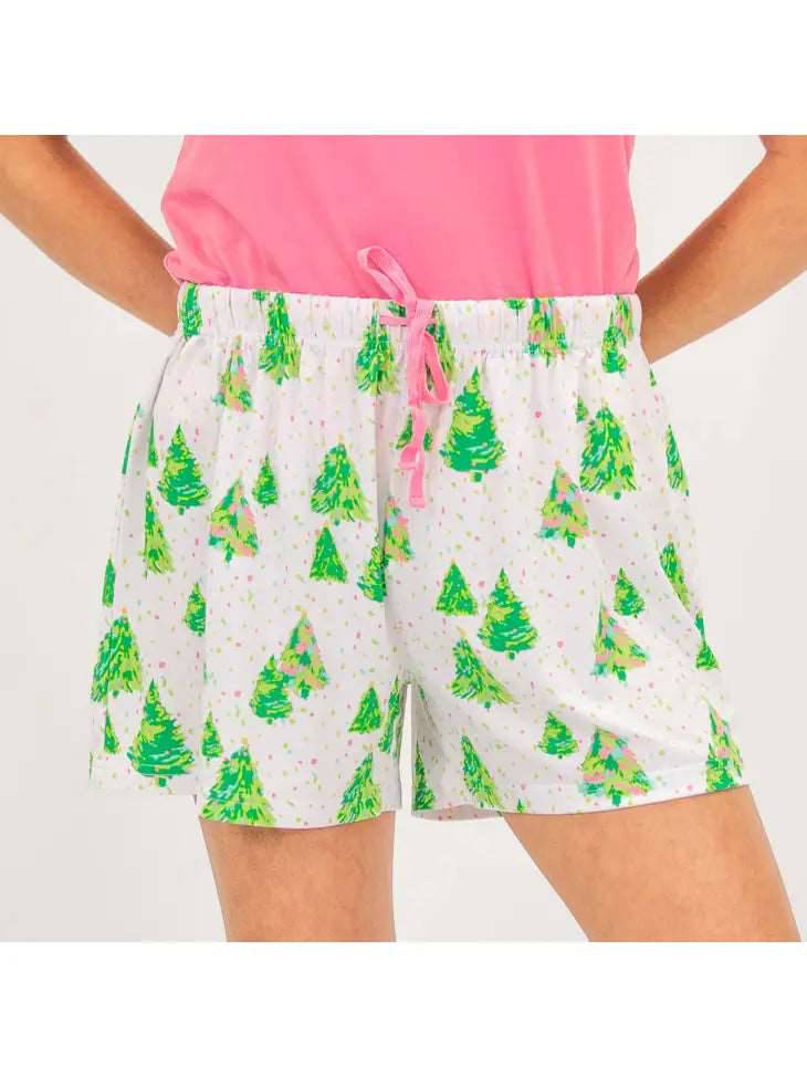 Celebration Tree Sleep Shorts