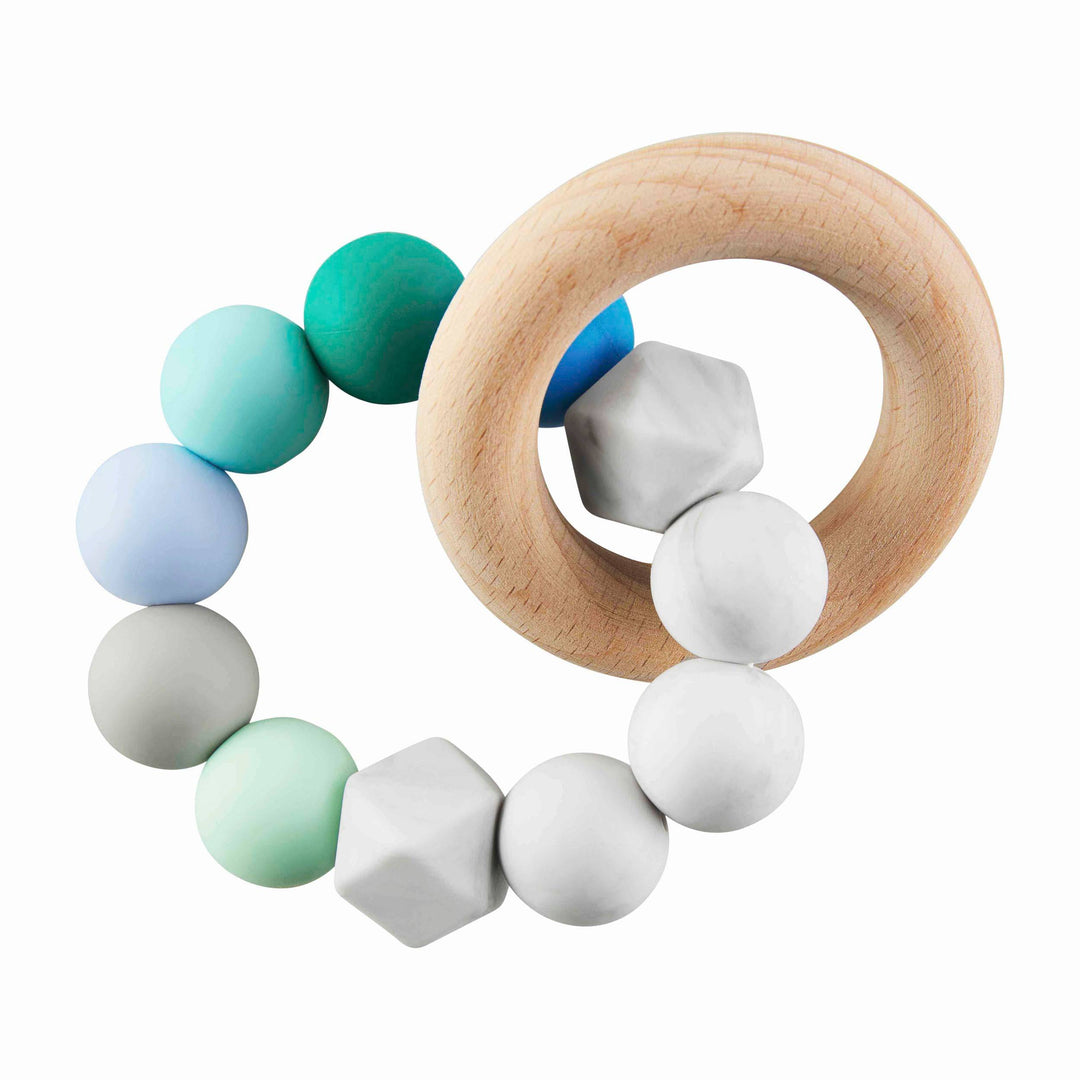 Silicone & Wood Teether