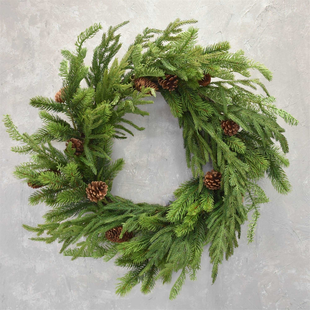 Estate Norfolk Mix Wreath 24’’