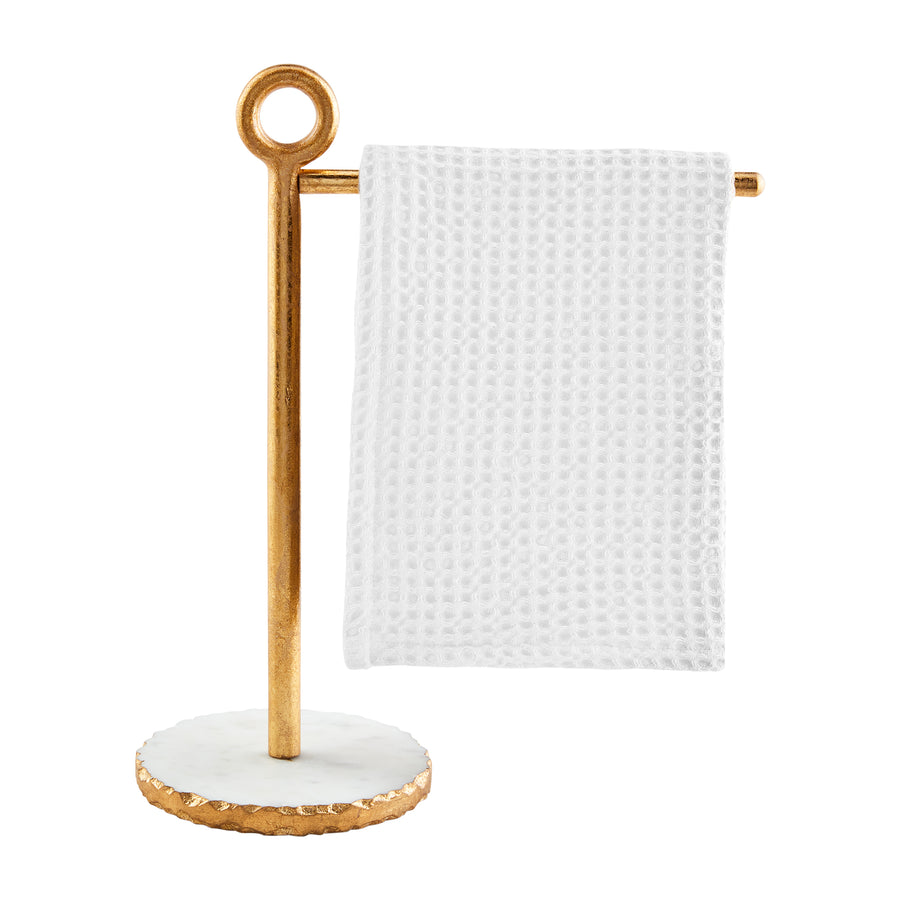 Gold Tea Towel Stand - Bloom and Petal