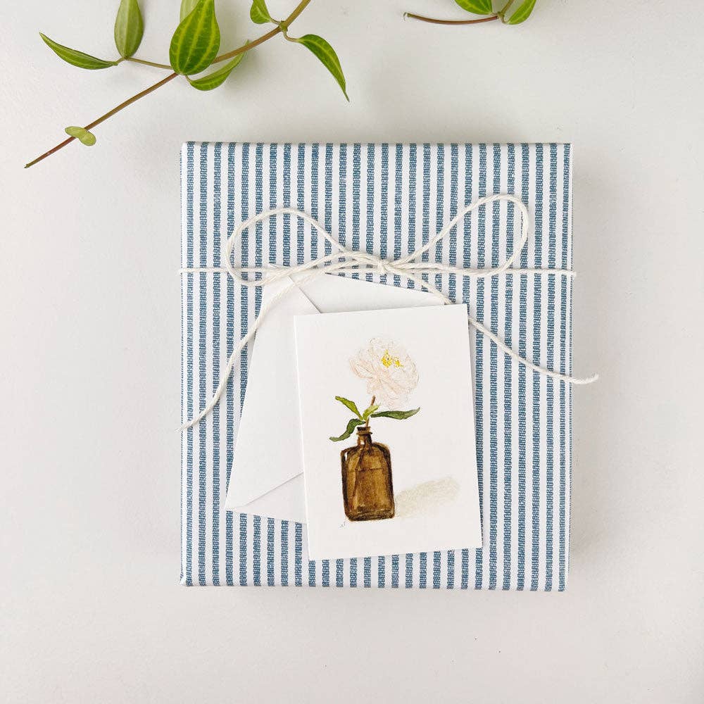 Peony Mini Notecard by Emily Lex