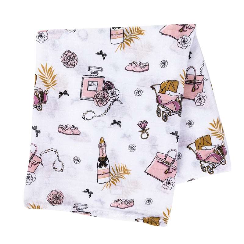 Champagne Dreams Swaddle Blanket