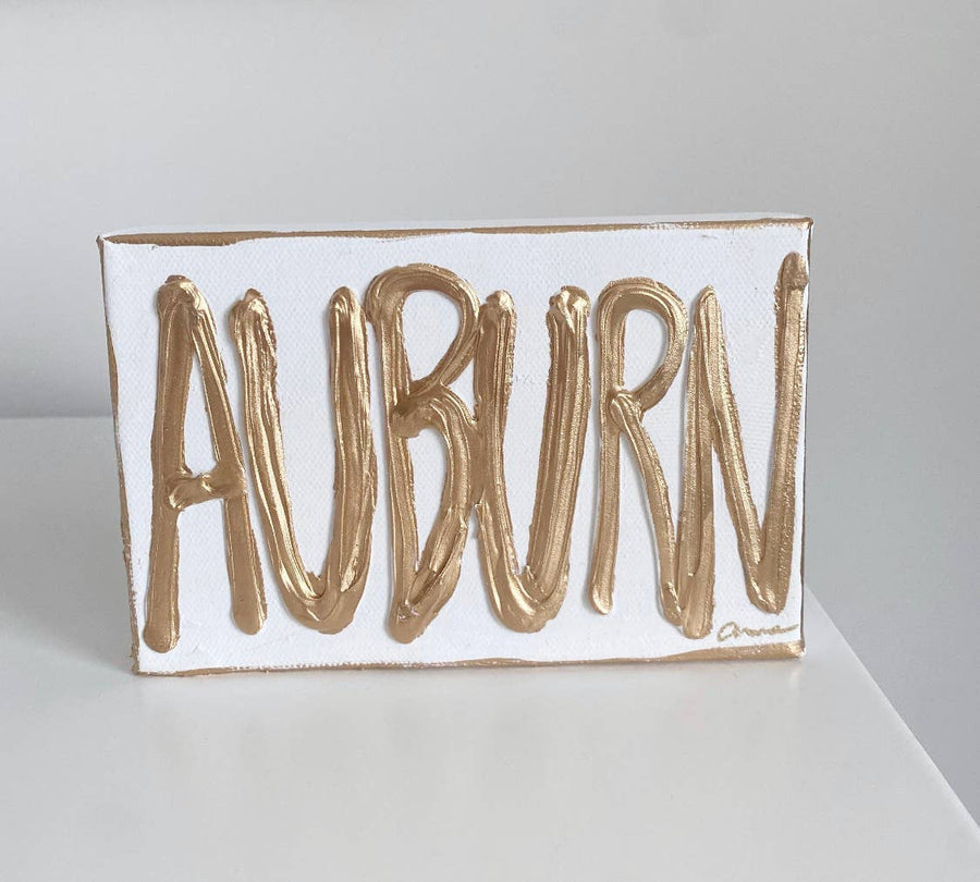 Custom Canvas- Auburn - Bloom and Petal