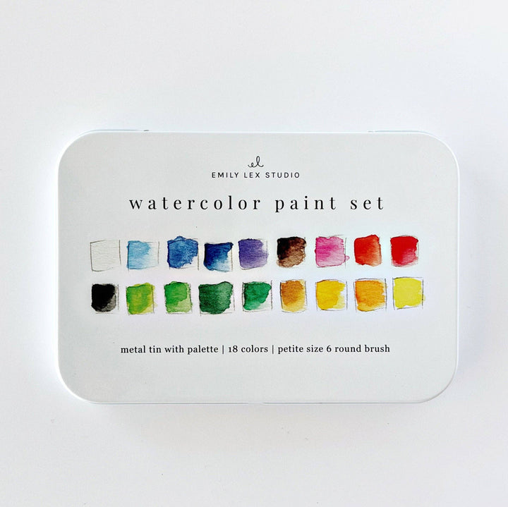 Watercolor Paint Set- Emily Lex