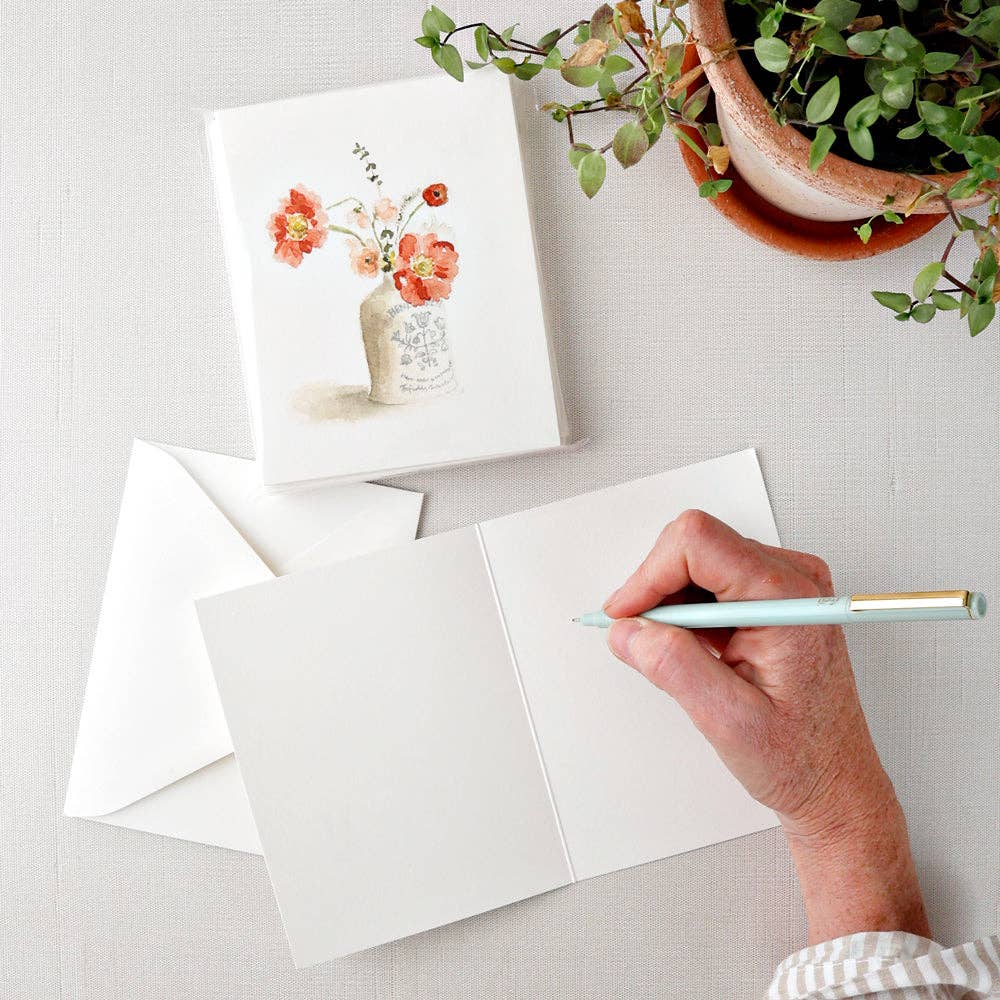 Vintage Bouquet Notecards by Emily Lex