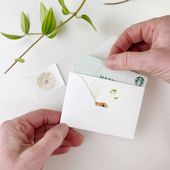 Peony Mini Notecard by Emily Lex