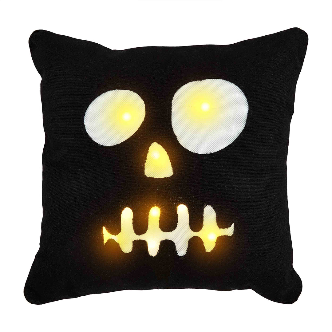 Skeleton Light Up Pillow - Bloom and Petal